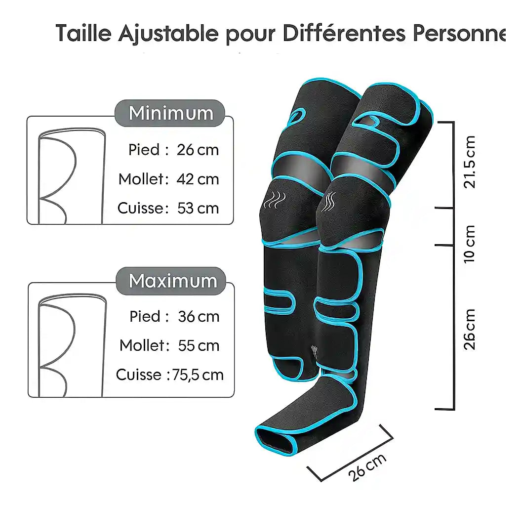Bottes de Pressothérapie à Compression d'Air - RecoveryFlow™