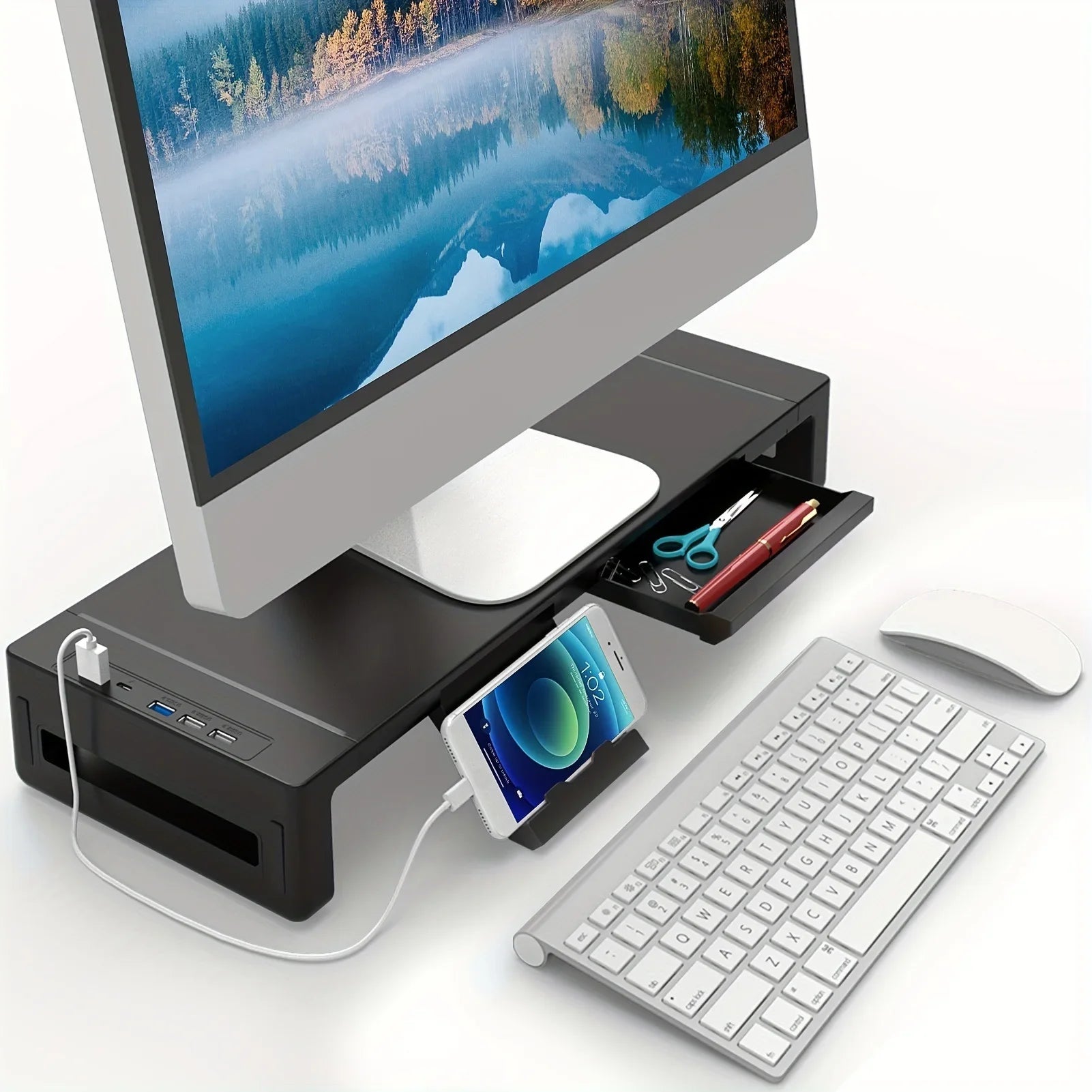 Station Ergonomique pour Écran - DeskCommand™