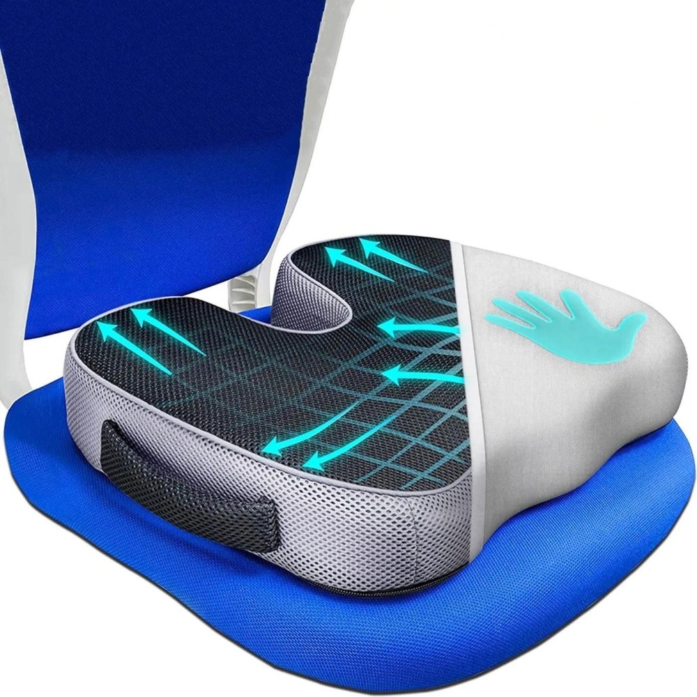 Coussin anti vibration voiture – soulage les tensions en conduite – transport facile - Mon - Coussin – Boutique Française de Coussins Orthopédiques, de Lecture et pour Animaux
