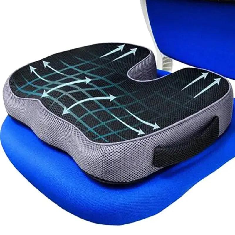 Coussin anti vibration voiture – soulage les tensions en conduite – transport facile - Mon - Coussin – Boutique Française de Coussins Orthopédiques, de Lecture et pour Animaux