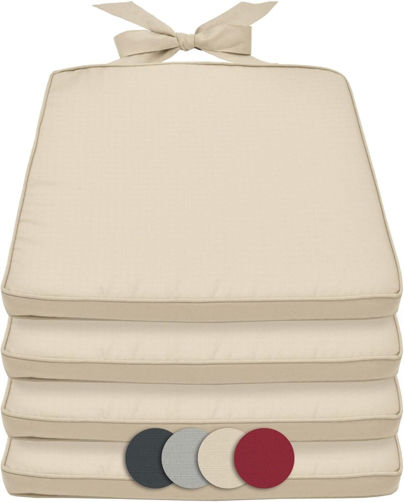 Coussin chaise extérieur 45x40 : Élégance et confort pour votre espace plein air - Mon - Coussin – Boutique Française de Coussins Orthopédiques, de Lecture et pour Animaux