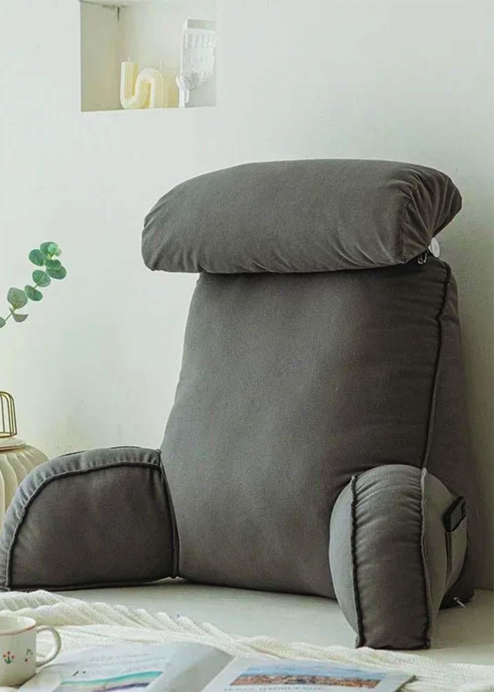 Coussin de Lecture de Lit avec Support