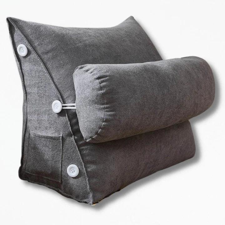 Coussin de lecture pour le lit confort en coton - Mon-Coussin