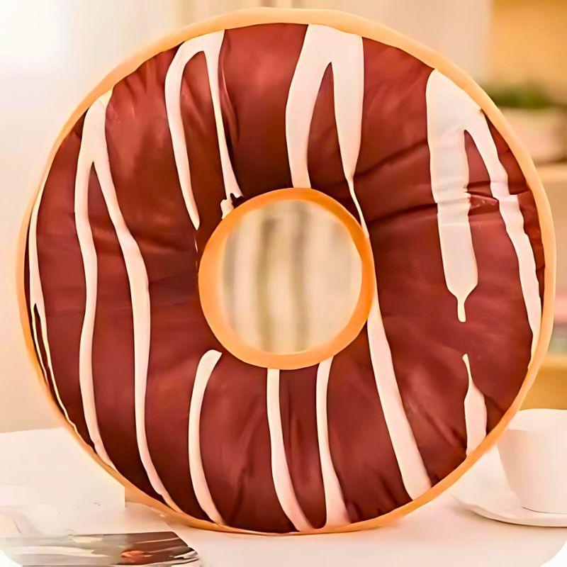 Coussin donut chocolat - Mon - Coussin