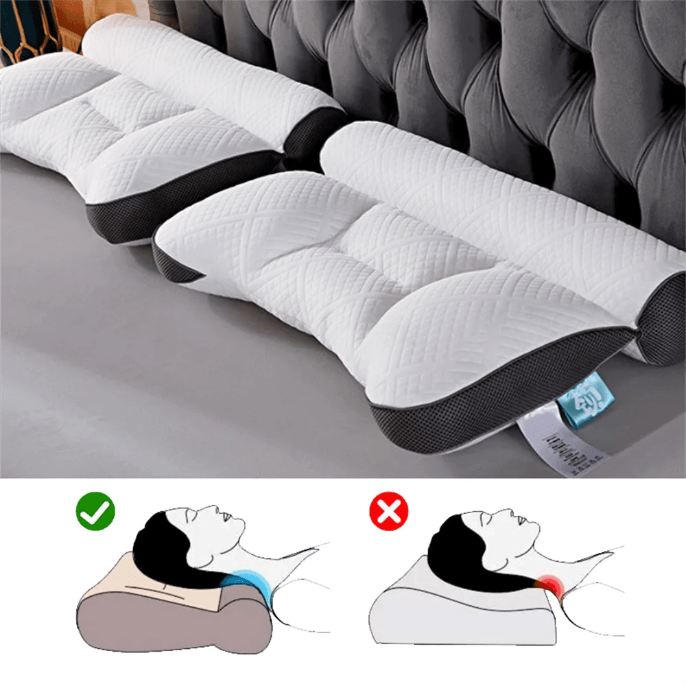 Coussin ergonomique cervical pour tête de lit - Mon - Coussin