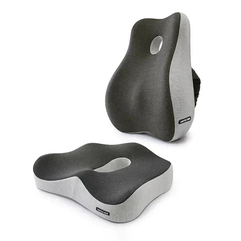 Coussin Ergonomique Chaise: Support Lombaire Premium avec Technologie Mémoire de Forme - Mon - Coussin – Boutique Française de Coussins Orthopédiques, de Lecture et pour Animaux