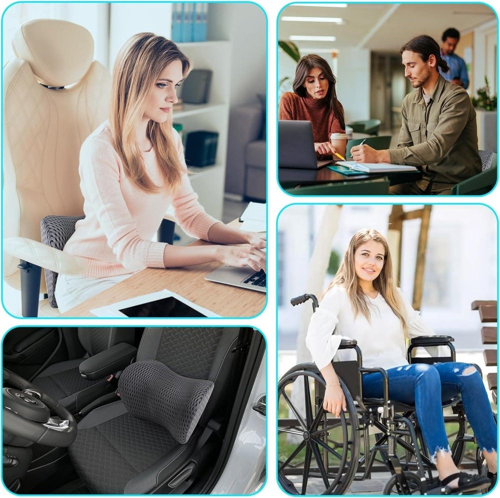 Coussin Lombaire Ergonomique : Support Dorsal Intelligent et Confort Personnalisé - Mon - Coussin – Boutique Française de Coussins Orthopédiques, de Lecture et pour Animaux