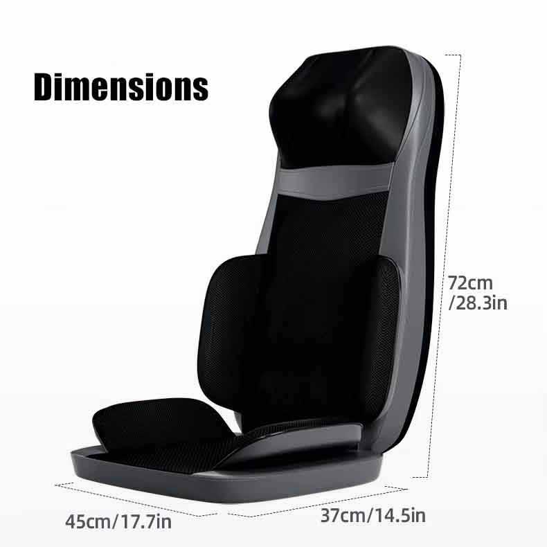 Coussin Massage Shiatsu Premium avec Chaleur Infrarouge et Massage 2D/3D - Mon - Coussin – Boutique Française de Coussins Orthopédiques, de Lecture et pour Animaux