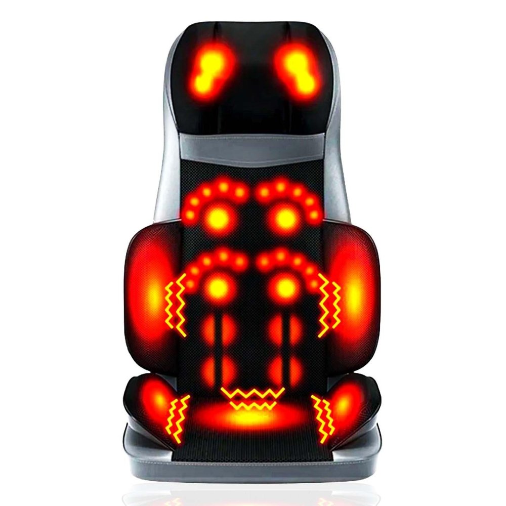 Coussin Massage Shiatsu Premium avec Chaleur Infrarouge et Massage 2D/3D - Mon - Coussin – Boutique Française de Coussins Orthopédiques, de Lecture et pour Animaux