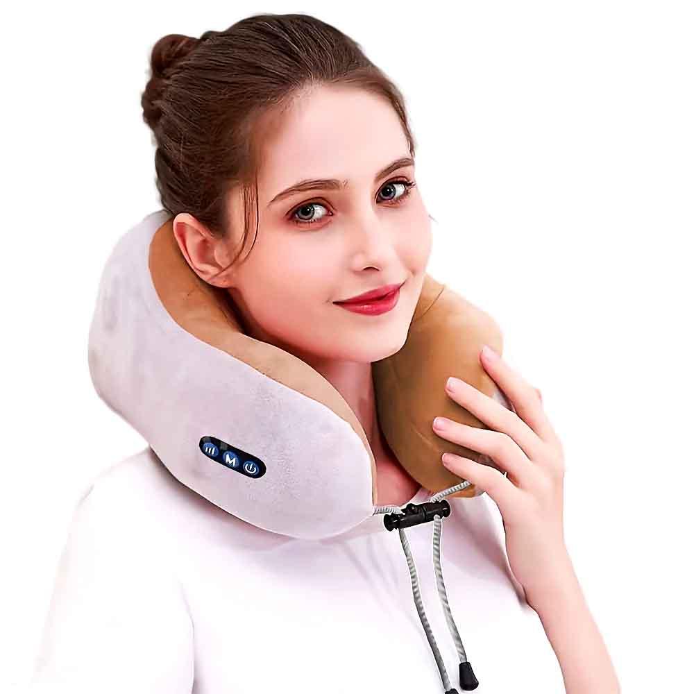 Coussin Massant Cervicales avec Fonction Chauffante - Mon - Coussin – Boutique Française de Coussins Orthopédiques, de Lecture et pour Animaux