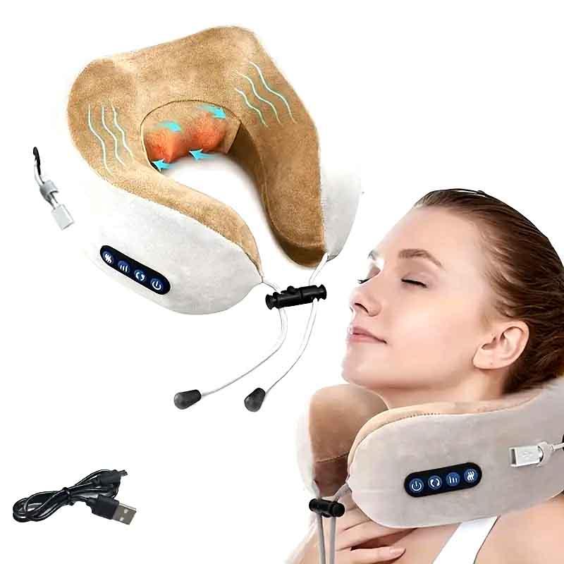 Coussin Massant Cervicales avec Fonction Chauffante - Mon - Coussin – Boutique Française de Coussins Orthopédiques, de Lecture et pour Animaux