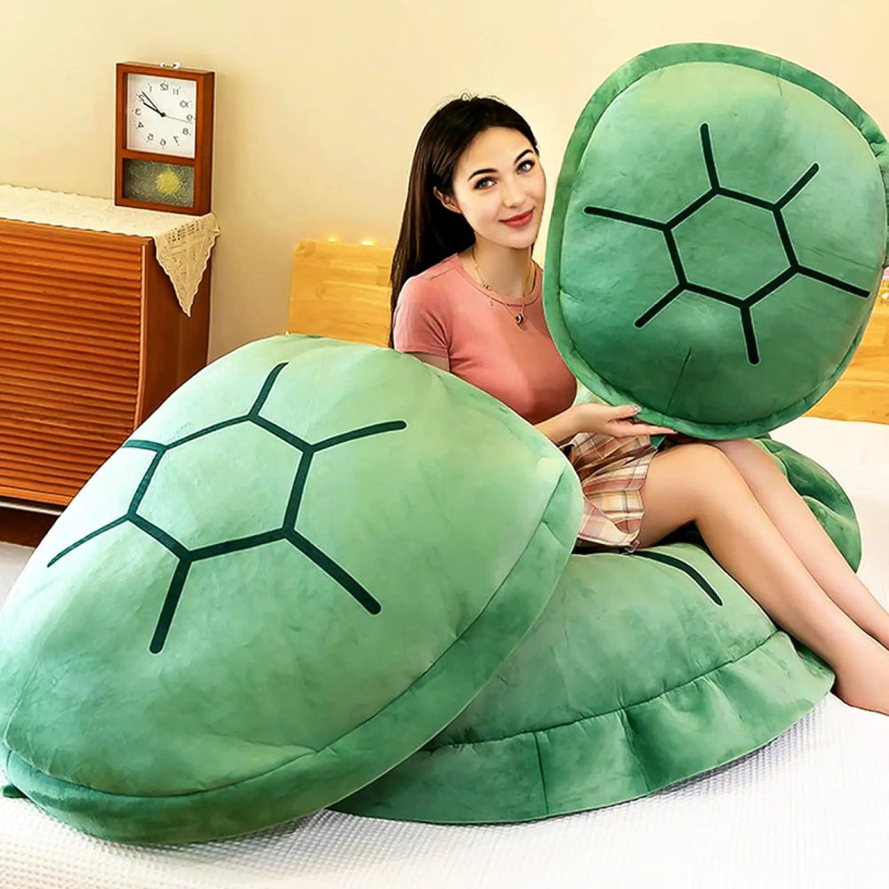 Coussin Tortue Géant : L'Alliance du Style et du Confort - Mon - Coussin – Boutique Française de Coussins Orthopédiques, de Lecture et pour Animaux