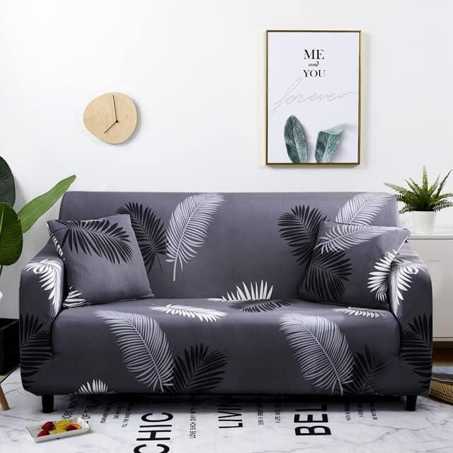 Housse de Canapé d'Angle Extensible Motif Plumes Tropicales - Protection et Style - Mon - Coussin – Boutique Française de Coussins Orthopédiques, de Lecture et pour Animaux