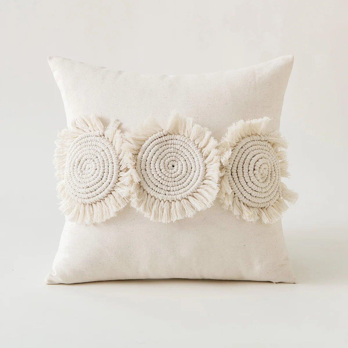 Housse de coussin 45x45 beige - Mon - Coussin