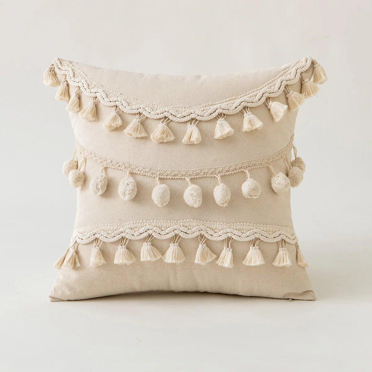 Housse de coussin 45x45 beige - Mon - Coussin