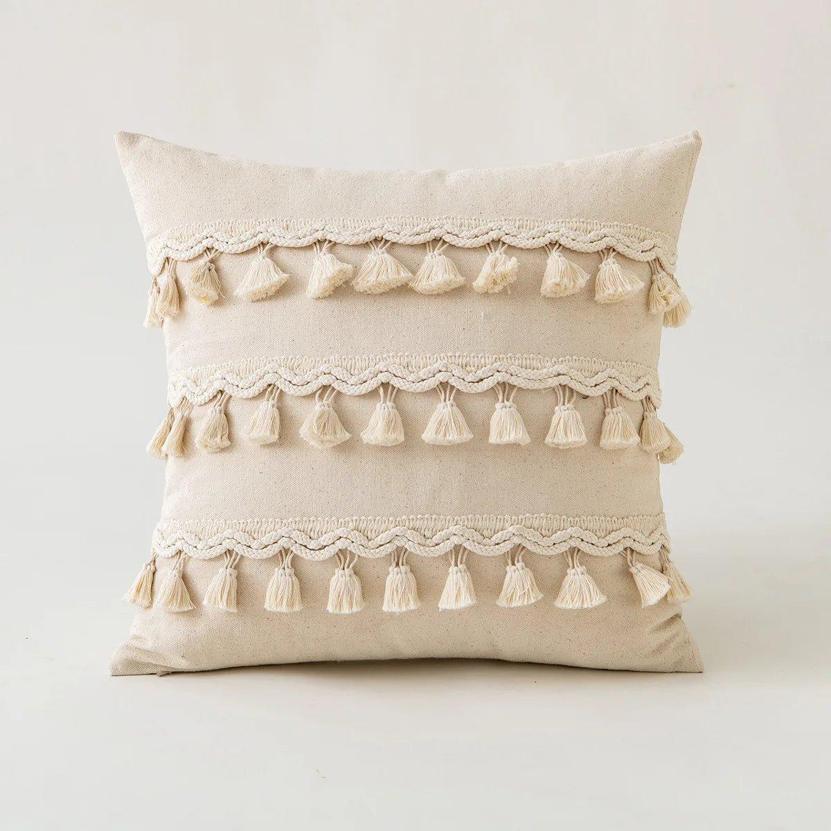 Housse de coussin 45x45 beige - Mon - Coussin