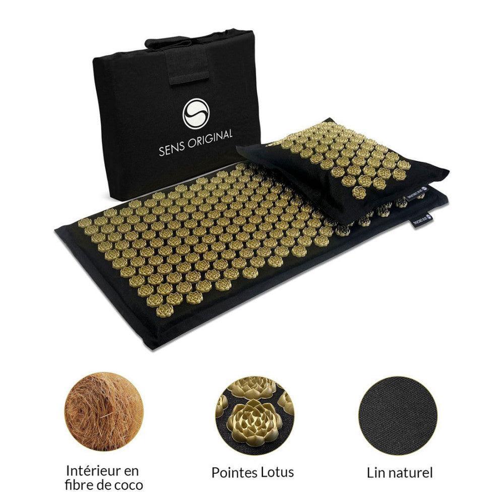Set Complet Coussin Acupression Sens Original Premium - Tapis & Coussin Thérapeutiques - Mon - Coussin – Boutique Française de Coussins Orthopédiques, de Lecture et pour Animaux