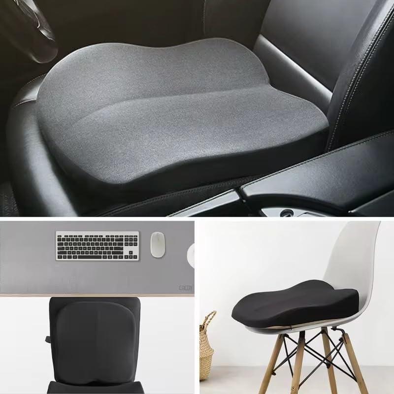 Ergonomic Car Cushion: Premium Lumbar Support