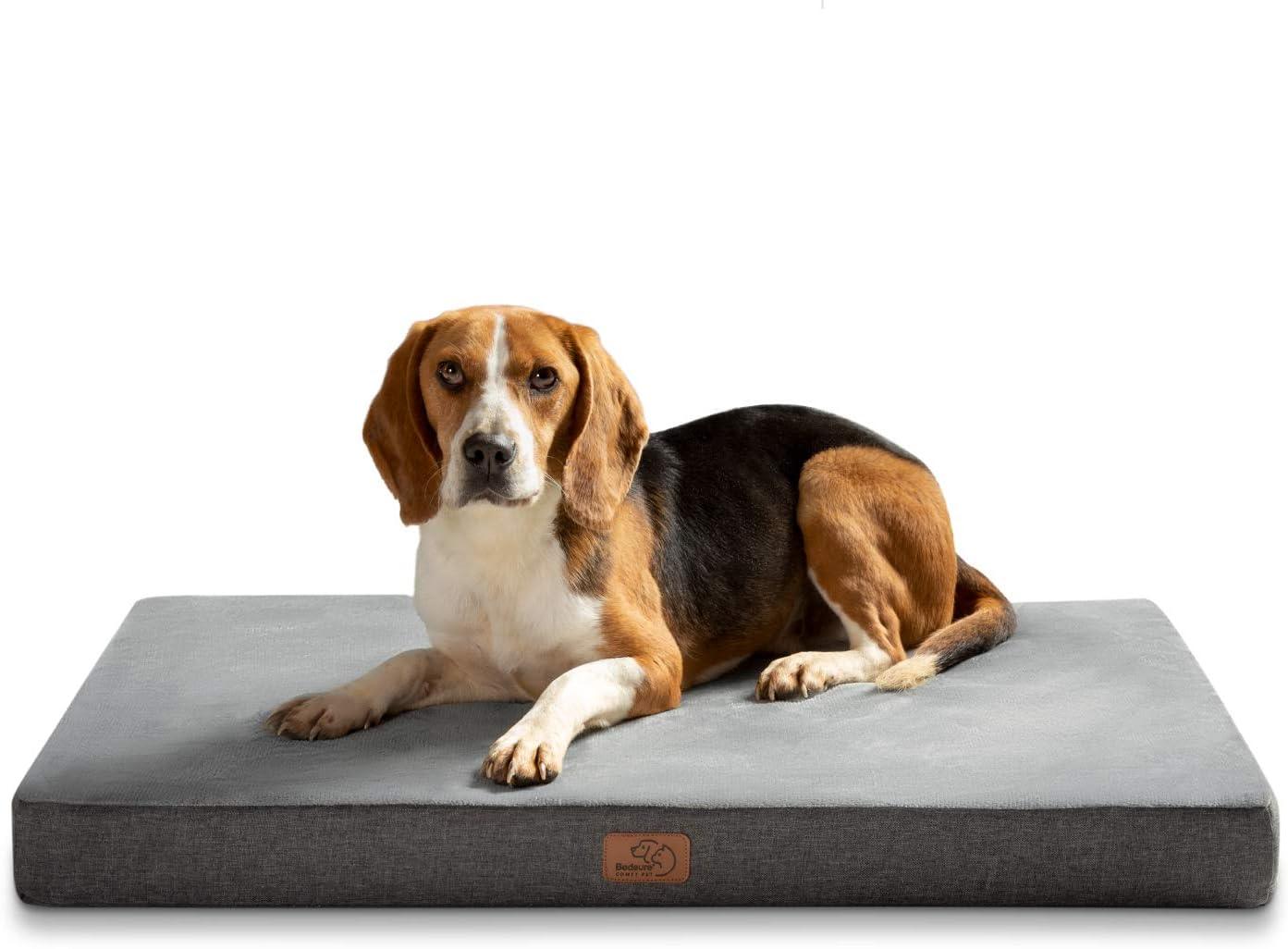 Memory Foam Dog Cushion - Premium Therapeutic Comfort