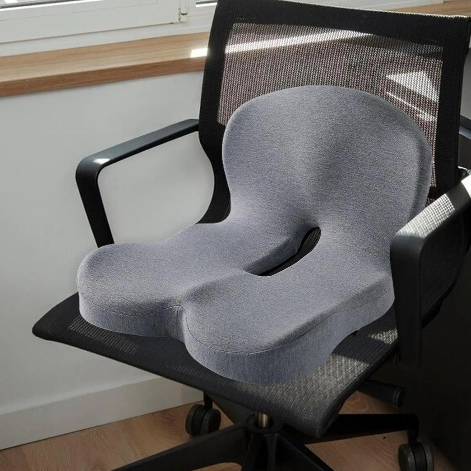 Orthopedic Coccyx Cushion: Premium Ergonomic Support with Memory Foam