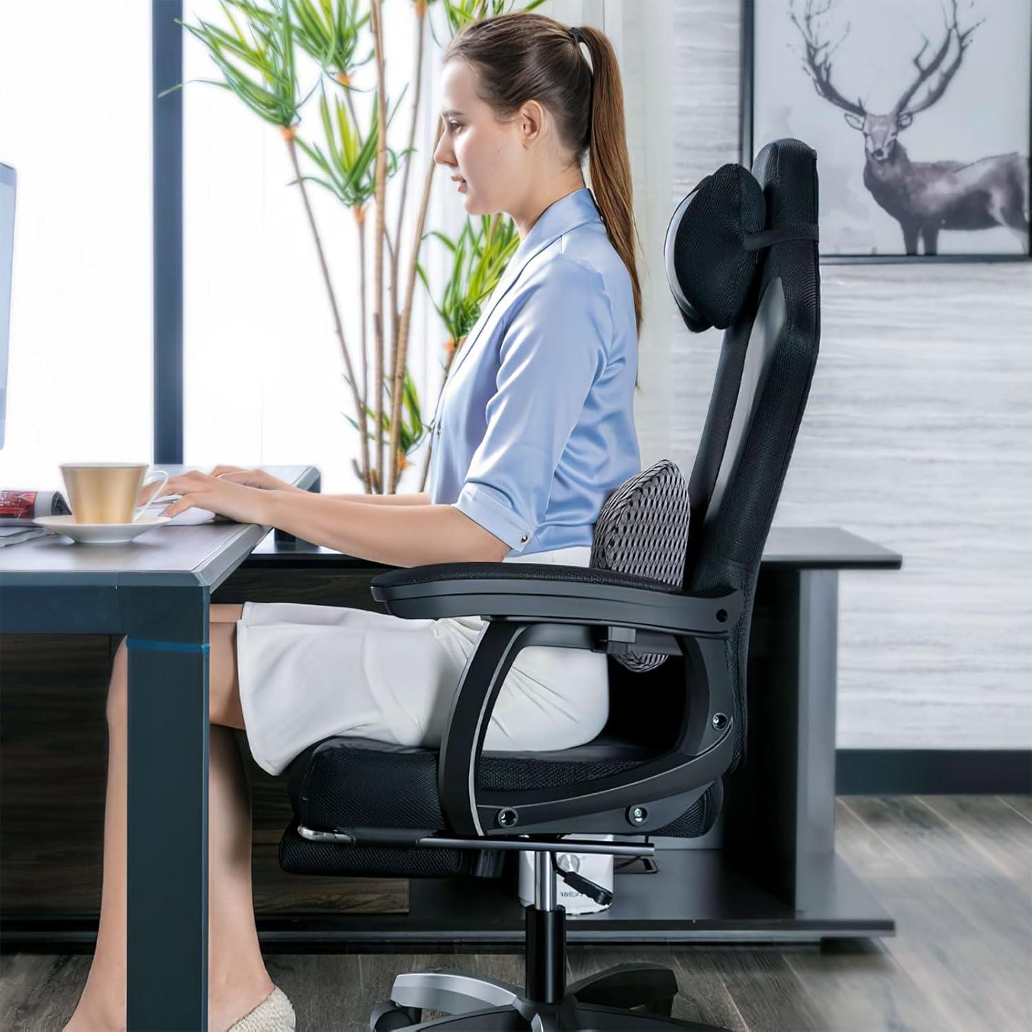 Ergonomic Lumbar Cushion: Intelligent Back Support and Personalized Comfort