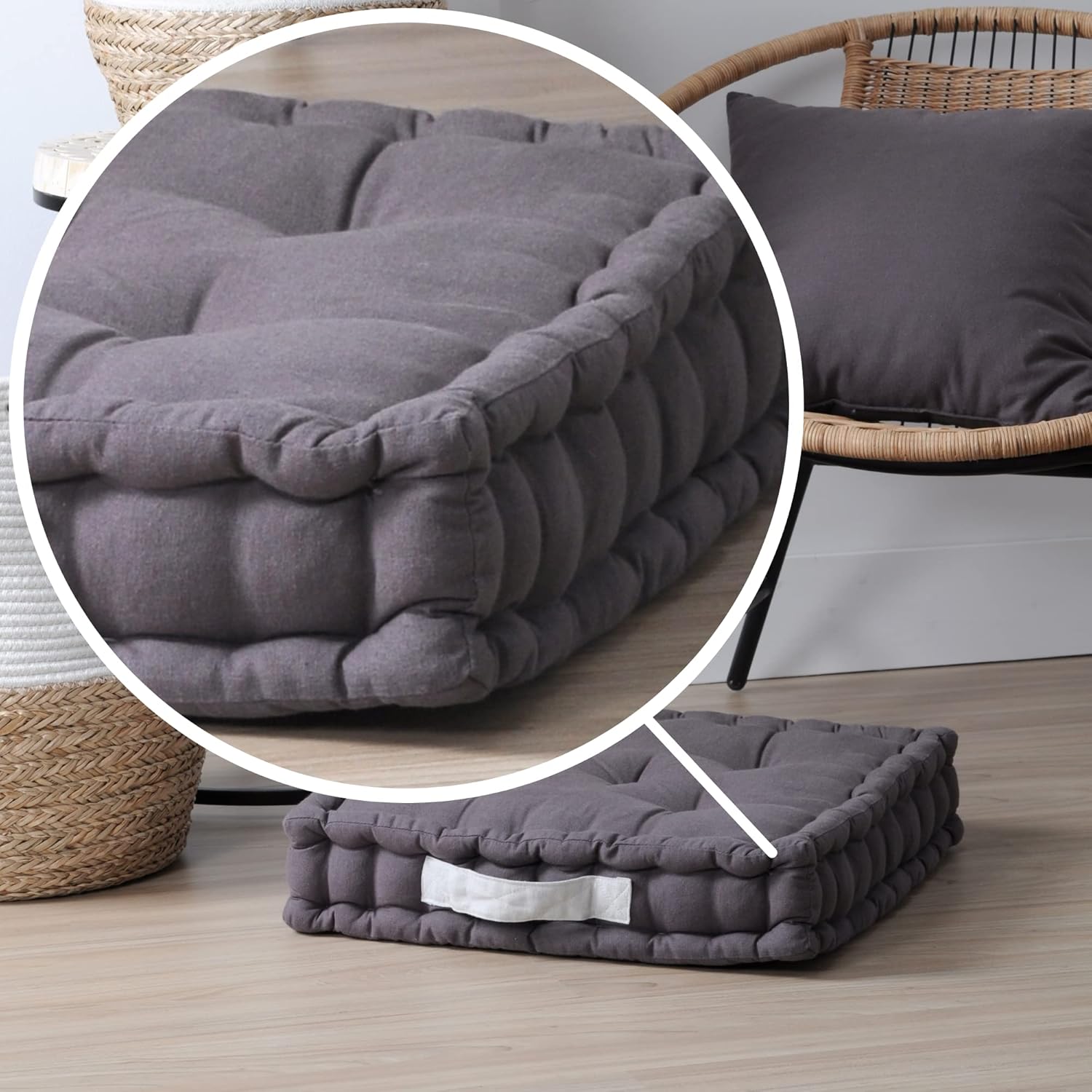 Outdoor floor cushion: Elegance and lasting comfort for your outdoor space