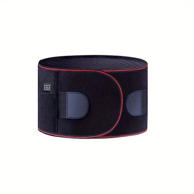 Ceinture abdominale chauffante et massante AbdoCalm™ pour soulager le ventre gonflé et les douleurs de la ménopause.
