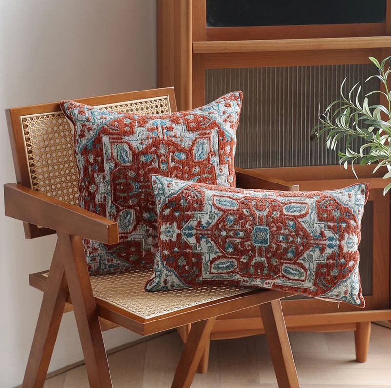 Comfort and Elegance with the Vintage Chenille Cushion