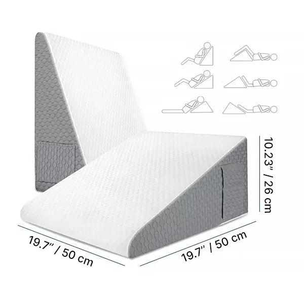 coussin de positionnement lit avec options de réglage pour un confort personnalisé