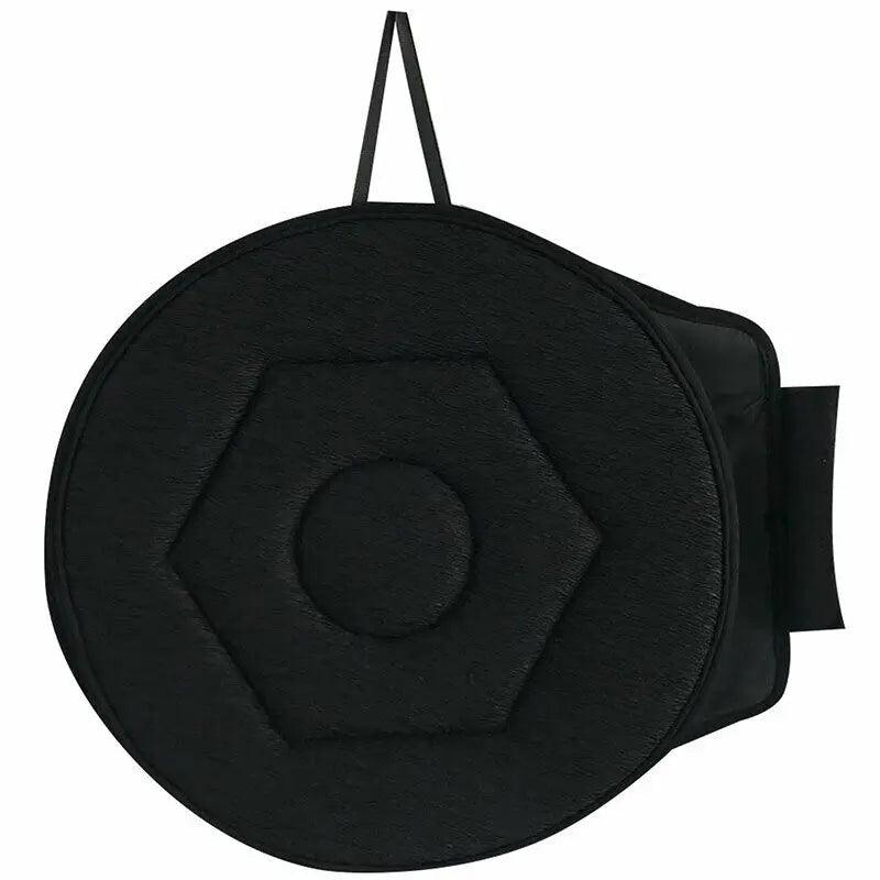 Coussin pivotant voiture noir élégant et pratique