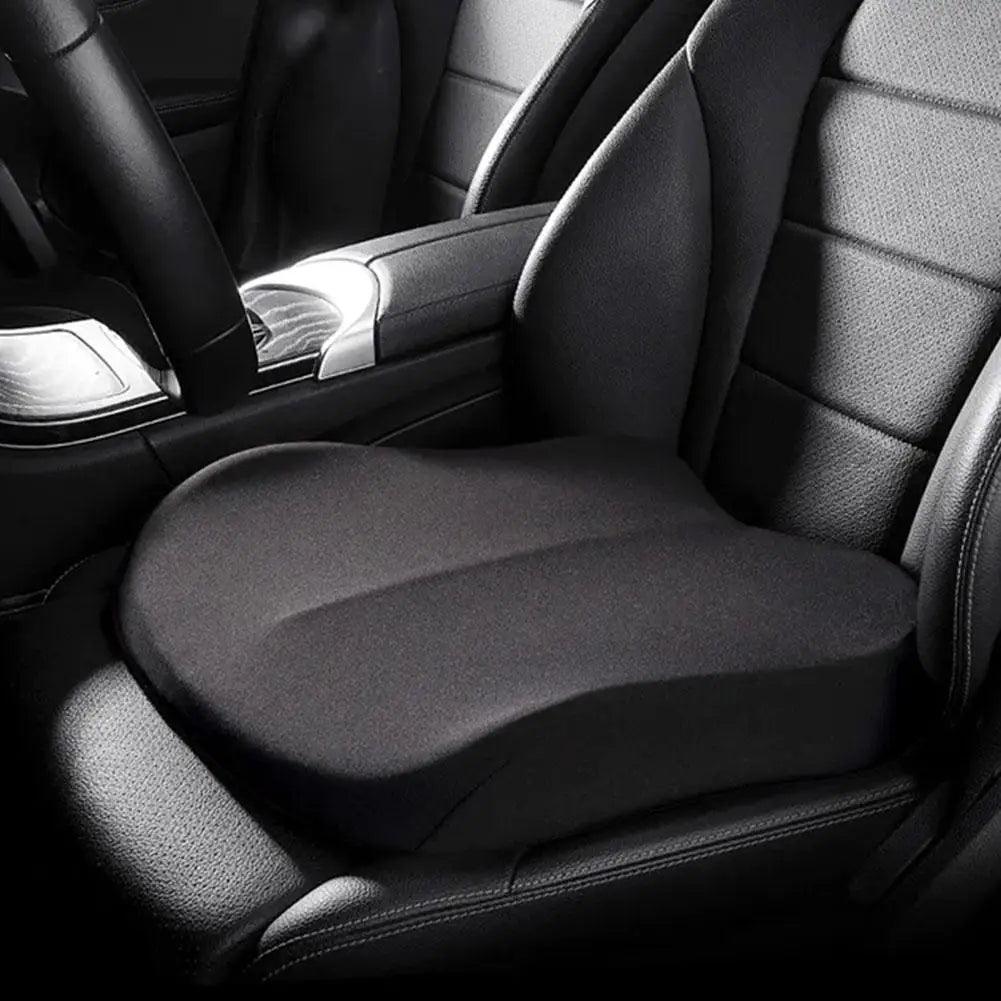 Coussin pivotant voiture noir en mousse mémoire sur siège conducteur