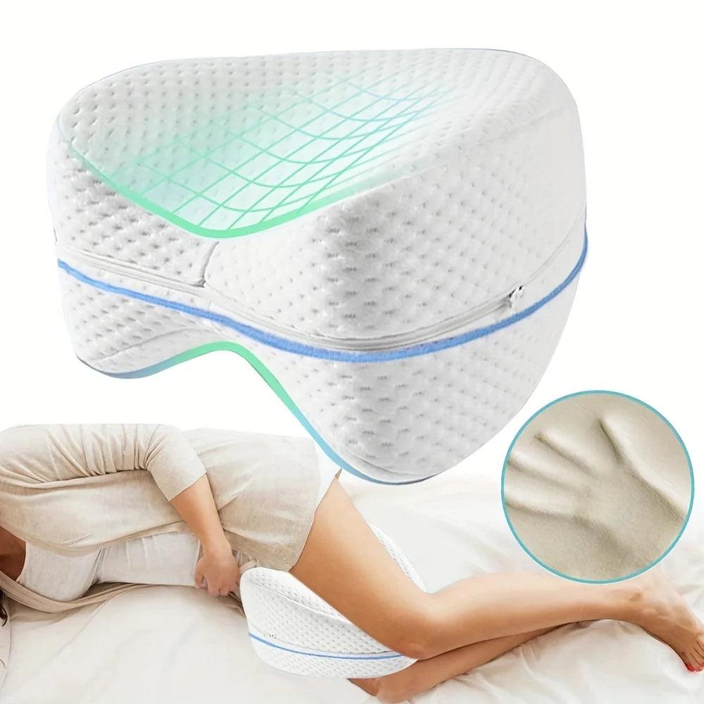 Orthopedic Knee Pillow: Premium Ergonomic Support with Memory Foam