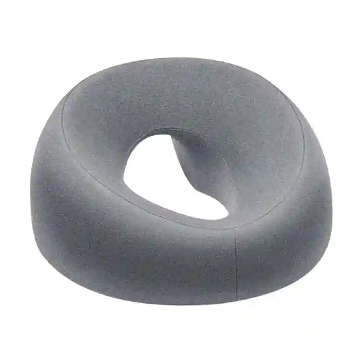 Coussin vitrectomie gris ergonomique pour position ventrale post-opératoire