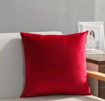 Housse de coussin 45x45 rouge