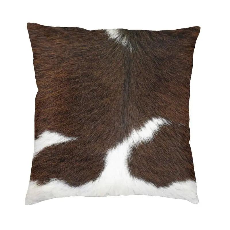 Cowhide Cushion: Natural Authenticity &amp; Unique Design