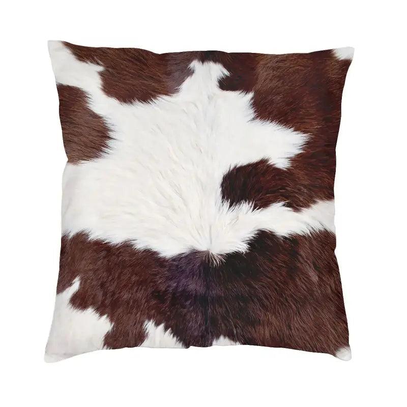 Cowhide Cushion: Natural Authenticity &amp; Unique Design