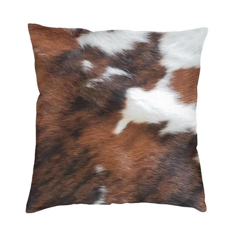 Cowhide Cushion: Natural Authenticity &amp; Unique Design