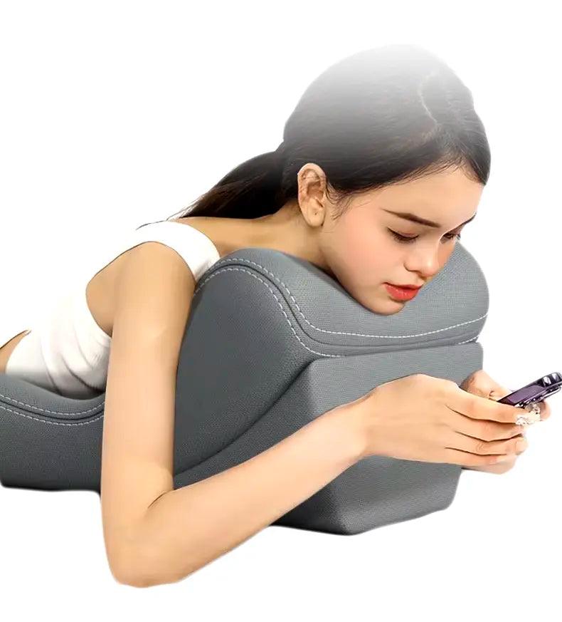 Reading Pillow Bed Recliner: Ergonomic Support with Premium Design