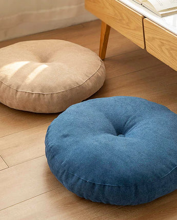 Coussin sol rond pour yoga