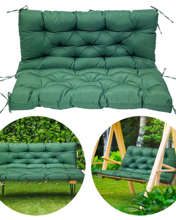 Coussin banc extérieur imperméable et confortable pour jardin