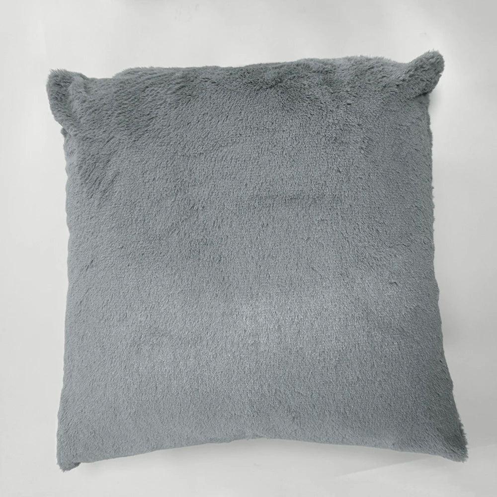 Coussin avec cheveux gris en peluche élégante - Mon - Coussin