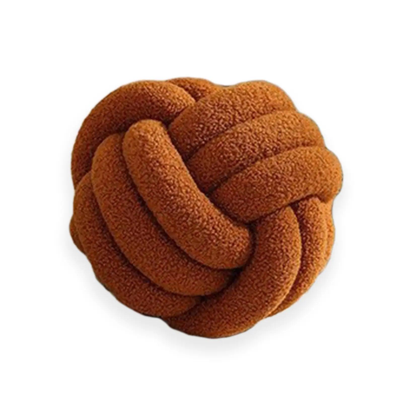 Knot Ball Cushion: Contemporary Design &amp; Timeless Elegance