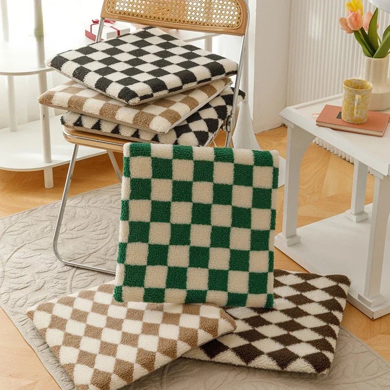 Coussin carreaux - Mon - Coussin