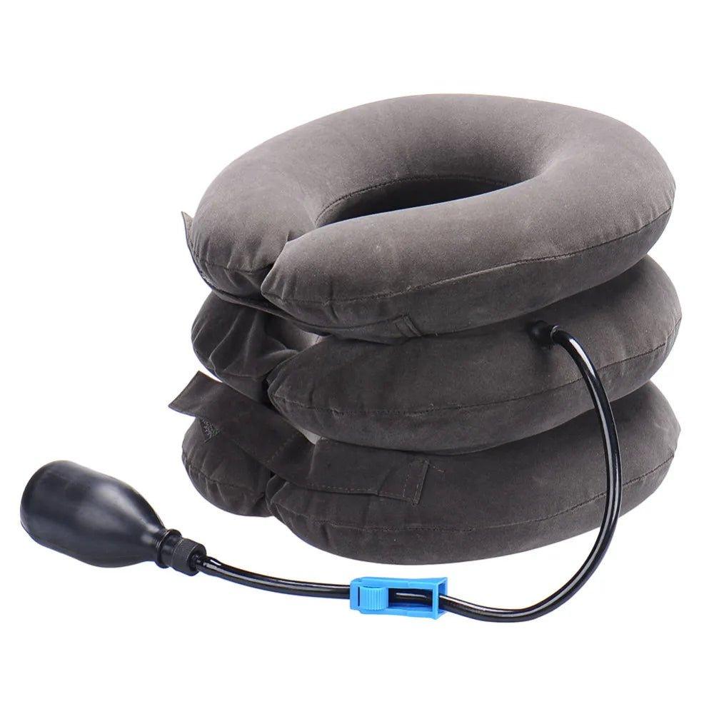 Coussin cervical gonflable avec pompe manuelle - Mon - Coussin