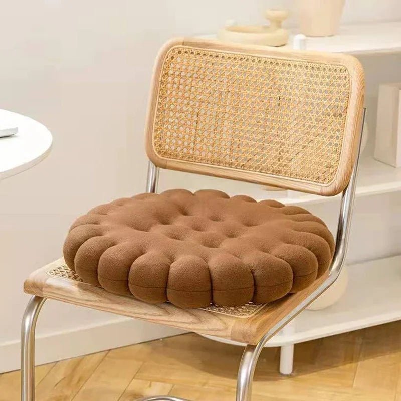 Coussin chaise rond en laine - Mon - Coussin