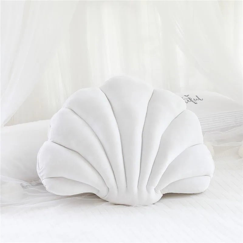 Coussin coquillage blanc - Mon - Coussin