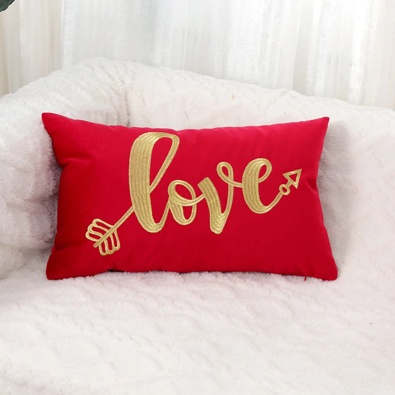 Coussin deco rouge - Mon - Coussin