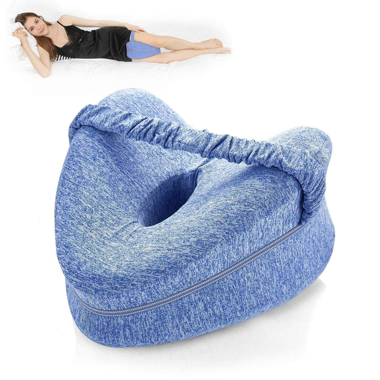 Coussin entre les jambes en coton à mémoire de forme - Mon - Coussin