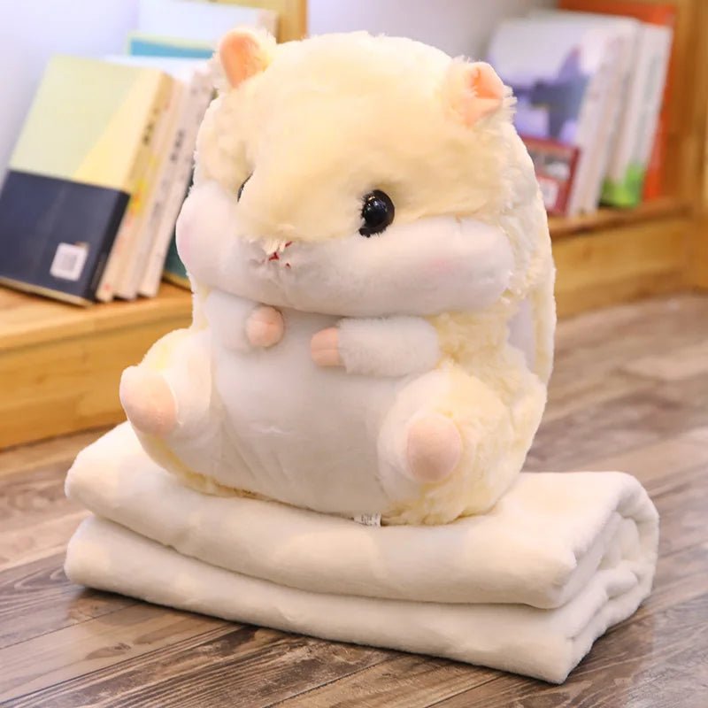 Coussin hamster doux en peluche - Mon - Coussin