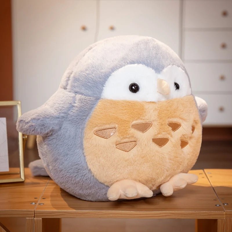 Coussin hibou en coton - Mon - Coussin